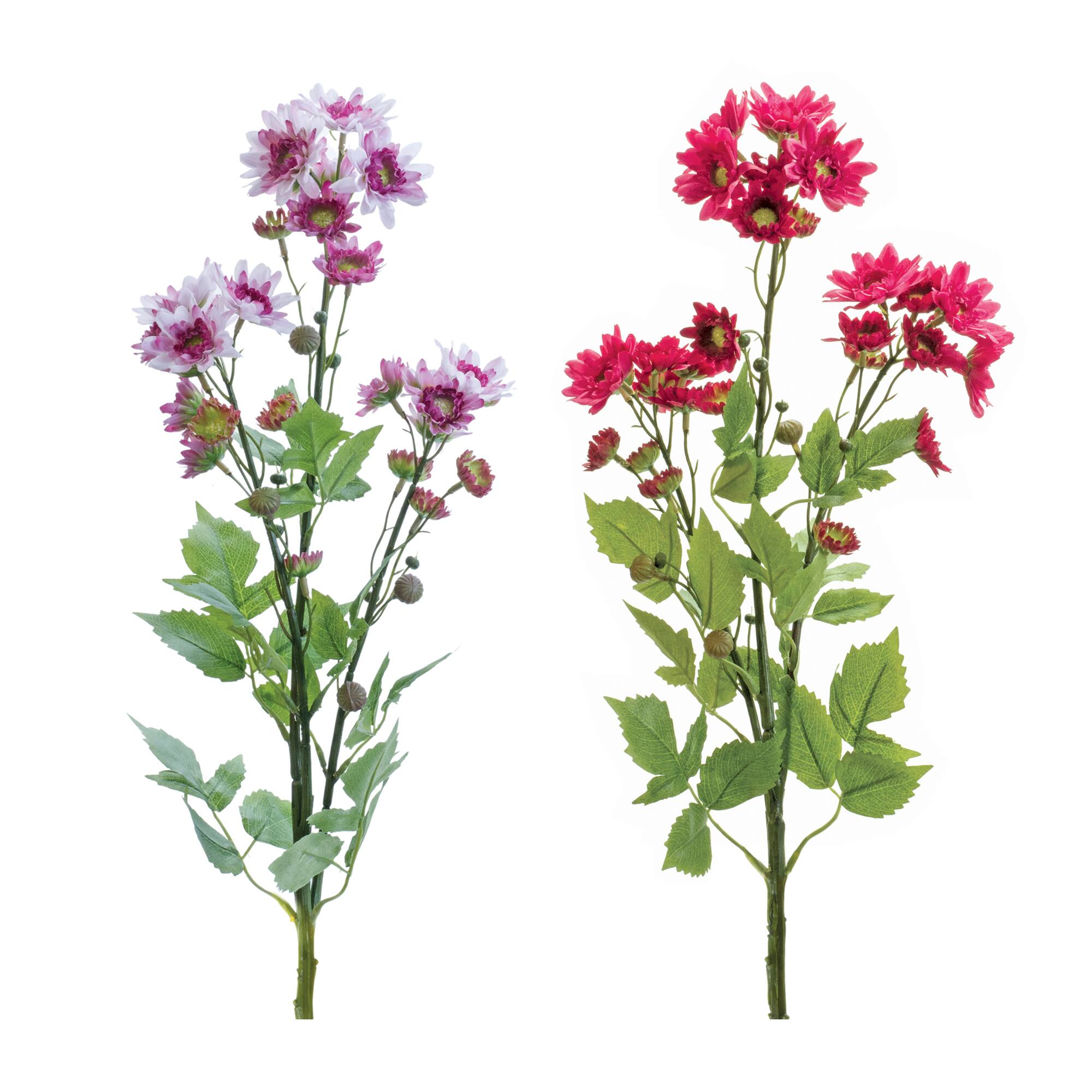 31.5" Pink & Purple Mum Sprays, 12ct.